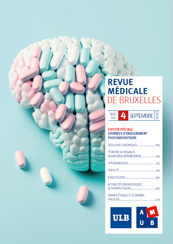 Revue Médicale de Bruxelles 2023;44(4) (c)Shutterstock